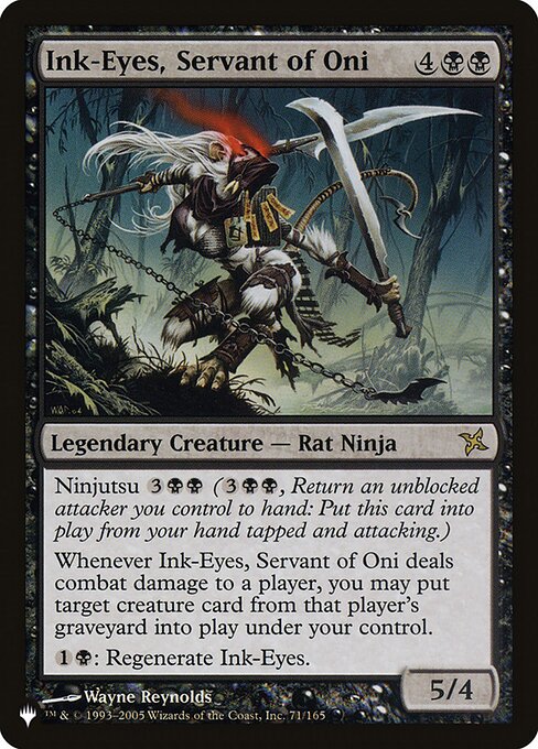 Ink-Eyes, Servant of Oni (PLST BOK-71) [The List]