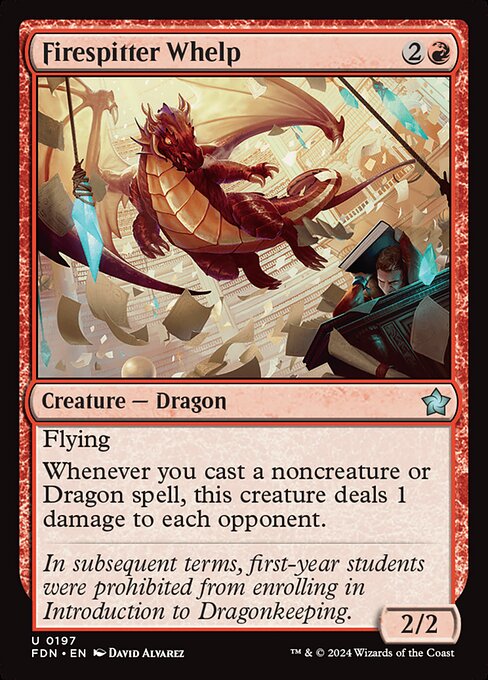 Firespitter Whelp (FDN 197) [Foundations]