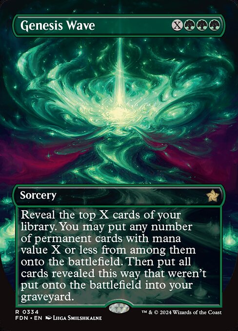 Genesis Wave (Borderless) (FDN 334) [Foundations]