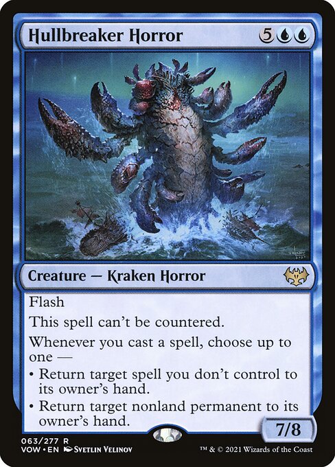 Hullbreaker Horror (VOW 63) [Innistrad: Crimson Vow]