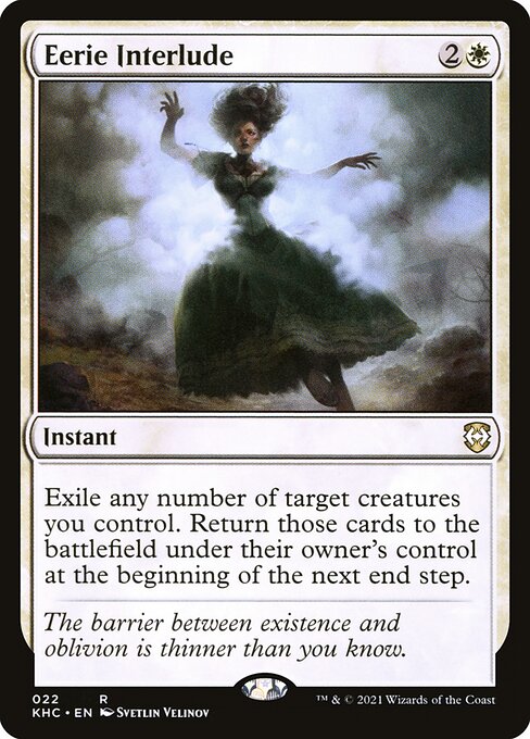 Eerie Interlude (KHC 22) [Kaldheim Commander]