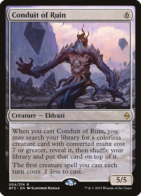 Conduit of Ruin (BFZ 4) [Battle for Zendikar]