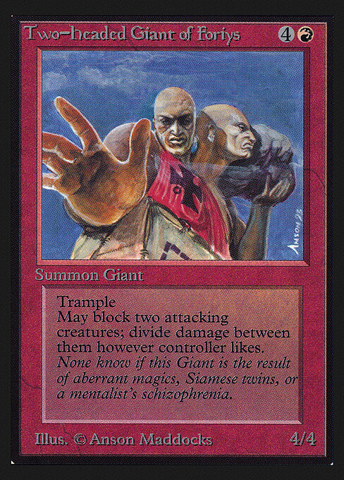 Two-Headed Giant of Foriys (CED 180) [Collectors' Edition]