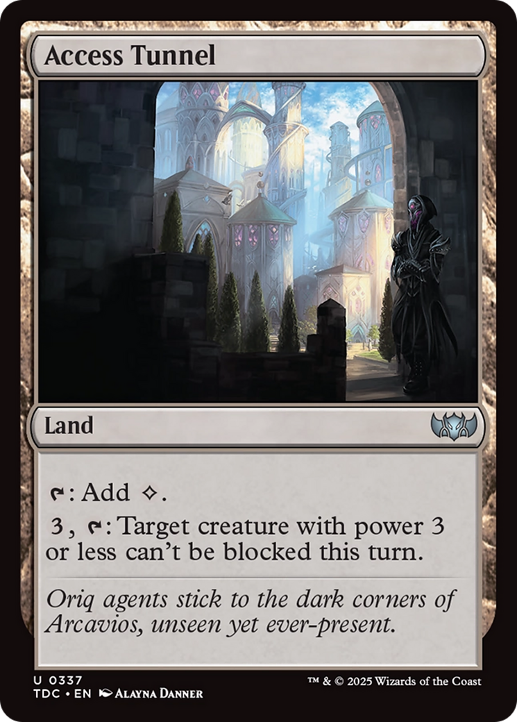 Access Tunnel [Tarkir: Dragonstorm Commander]