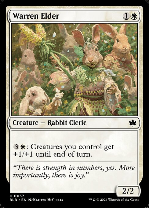 Warren Elder (BLB 37) [Bloomburrow]