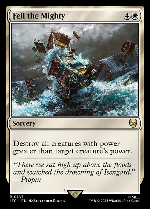 Fell the Mighty (LTC 167) [Tales of Middle-earth Commander]