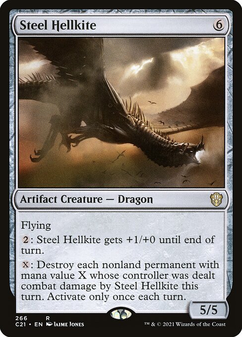 Steel Hellkite (C21 266) [Commander 2021]