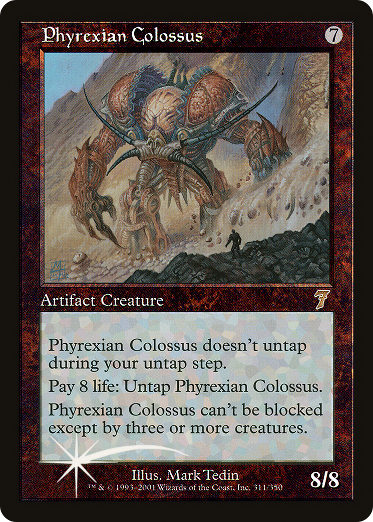 Phyrexian Colossus [Seventh Edition]