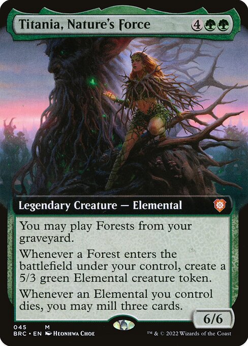 Titania, Nature's Force (BRC 45) [The Brothers' War Commander]