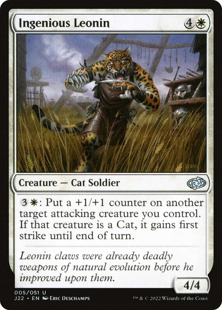 Ingenious Leonin [Jumpstart 2022]