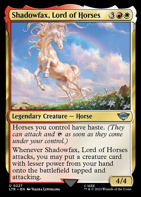 Shadowfax, Lord of Horses (LTR 227) [The Lord of the Rings: Tales of Middle-earth]