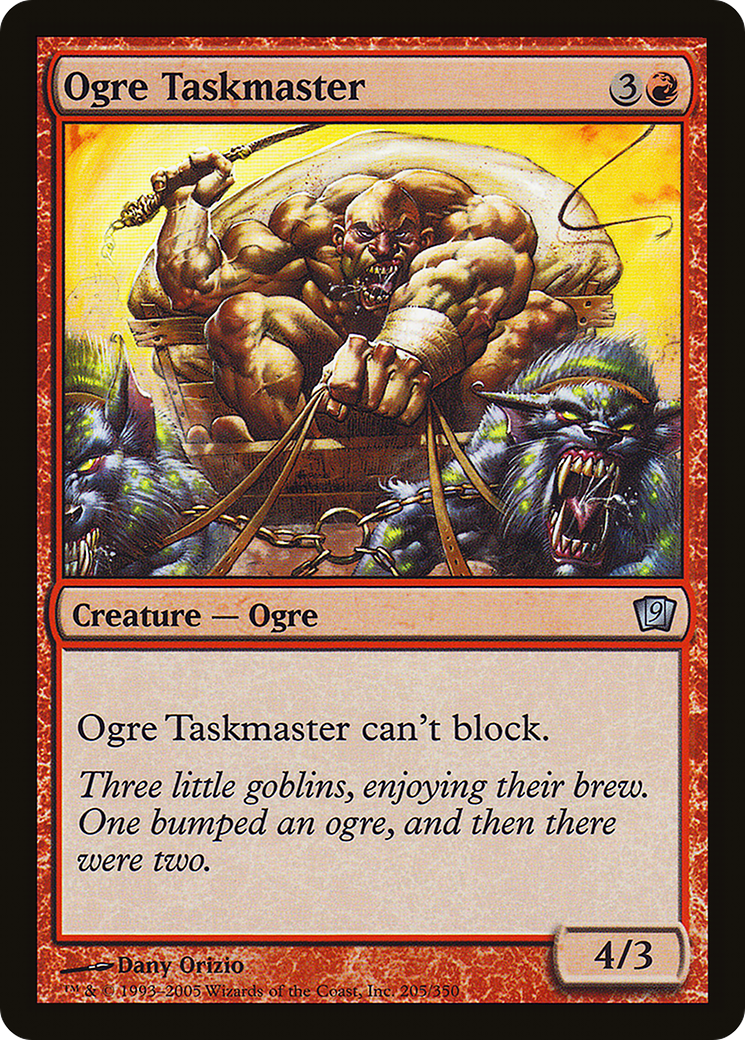 Ogre Taskmaster [Ninth Edition]