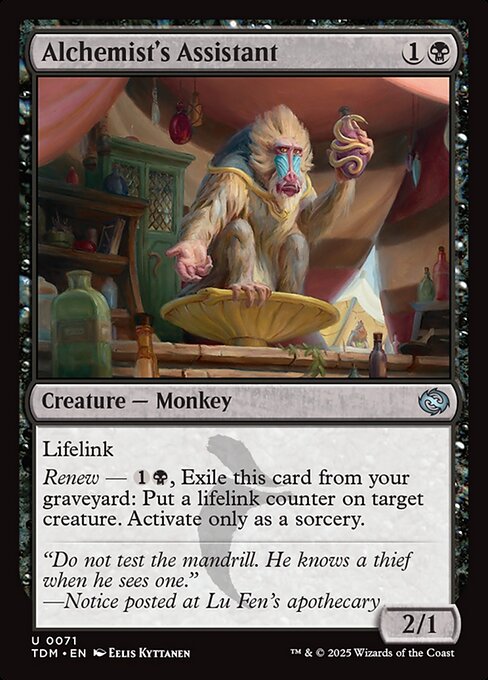 Alchemist's Assistant (TDM 71) [Tarkir: Dragonstorm]