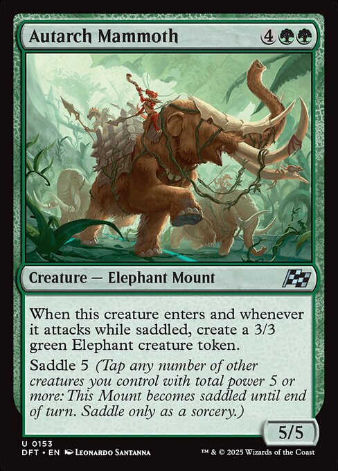 Autarch Mammoth (DFT 153) [Aetherdrift]