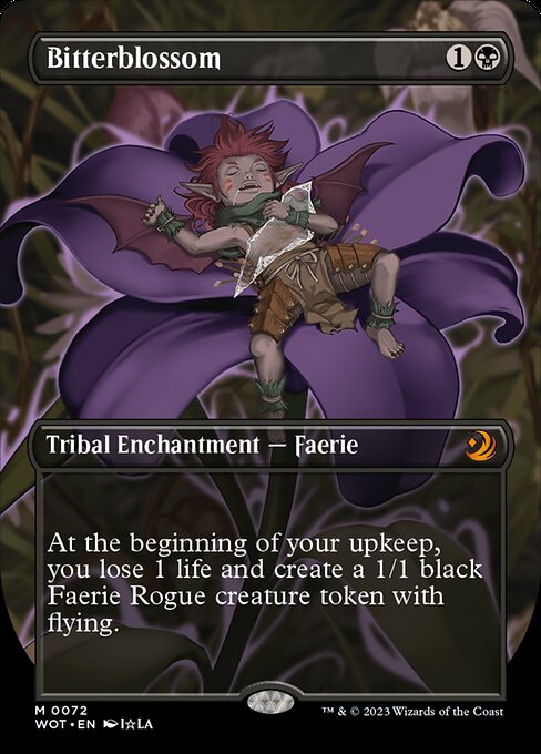 Bitterblossom (WOT 72) [Wilds of Eldraine: Enchanting Tales]