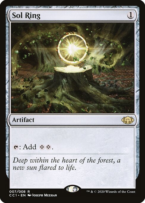 Sol Ring (CC1 7) [Commander Collection: Green]