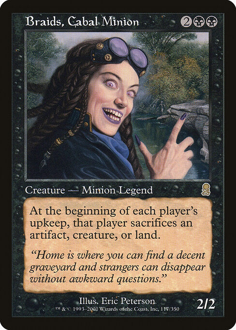 Braids, Cabal Minion (ODY 117) [Odyssey]
