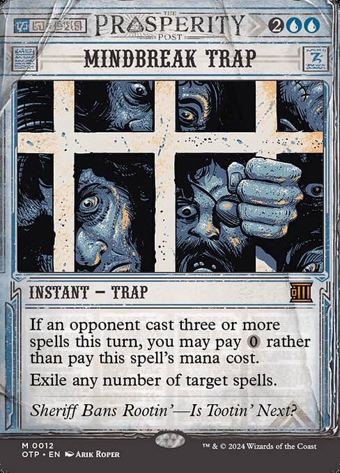 Mindbreak Trap (Borderless · Showcase) (OTP 12) [Breaking News]