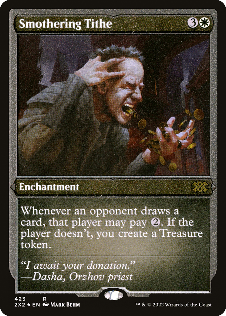 Smothering Tithe (Foil Etched) [Double Masters 2022]