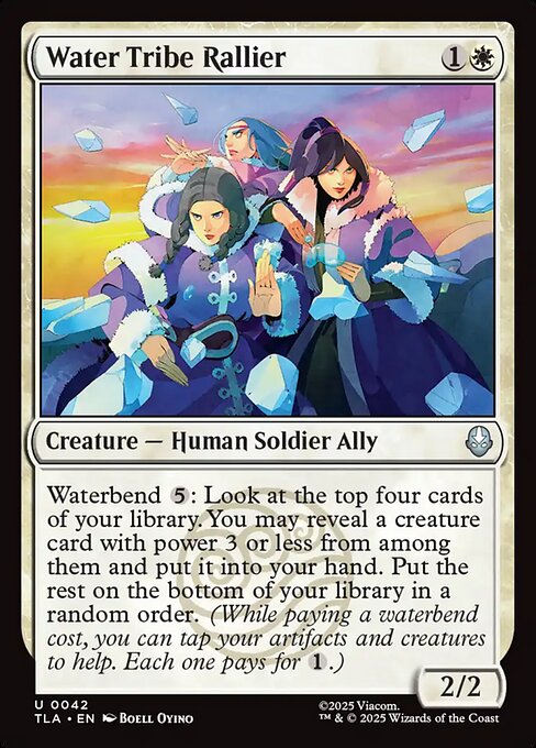 Water Tribe Rallier (TLA 42) [Avatar: The Last Airbender]