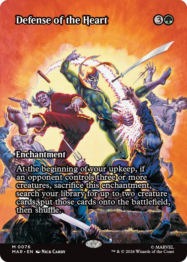Defense of the Heart (Borderless) [Marvel Universe: Eternal-Legal]