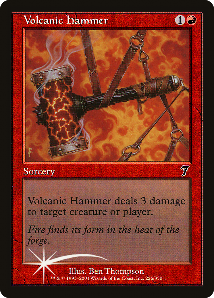 Volcanic Hammer [Seventh Edition]