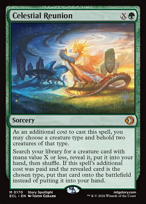 Celestial Reunion (PECL 170p) [Lorwyn Eclipsed Promos]
