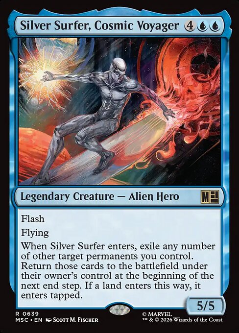 Silver Surfer, Cosmic Voyager (MSC 639) [Marvel Super Heroes Commander]