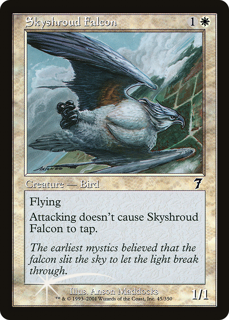 Skyshroud Falcon [Seventh Edition]