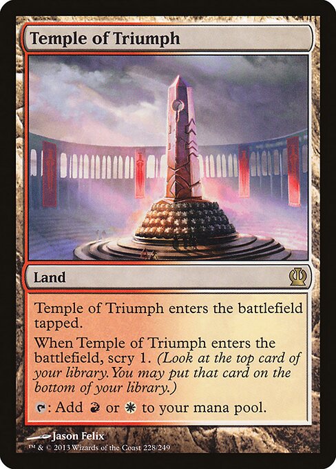 Temple of Triumph (THS 228) [Theros]