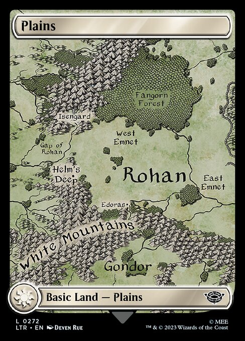 Plains (Full Art) (LTR 272) [The Lord of the Rings: Tales of Middle-earth]