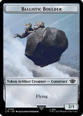 Ballistic Boulder // Food Token (11) Double-Sided Token [The Lord of the Rings: Tales of Middle-Earth Tokens]