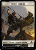 Food (09) // Human Soldier (02) Double-Sided Token [The Lord of the Rings: Tales of Middle-Earth Tokens]