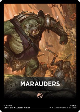 Marauders Theme Card [The Lord of the Rings: Tales of Middle-Earth Tokens]