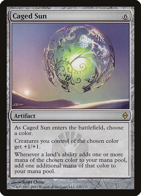 Caged Sun (NPH 132) [New Phyrexia]