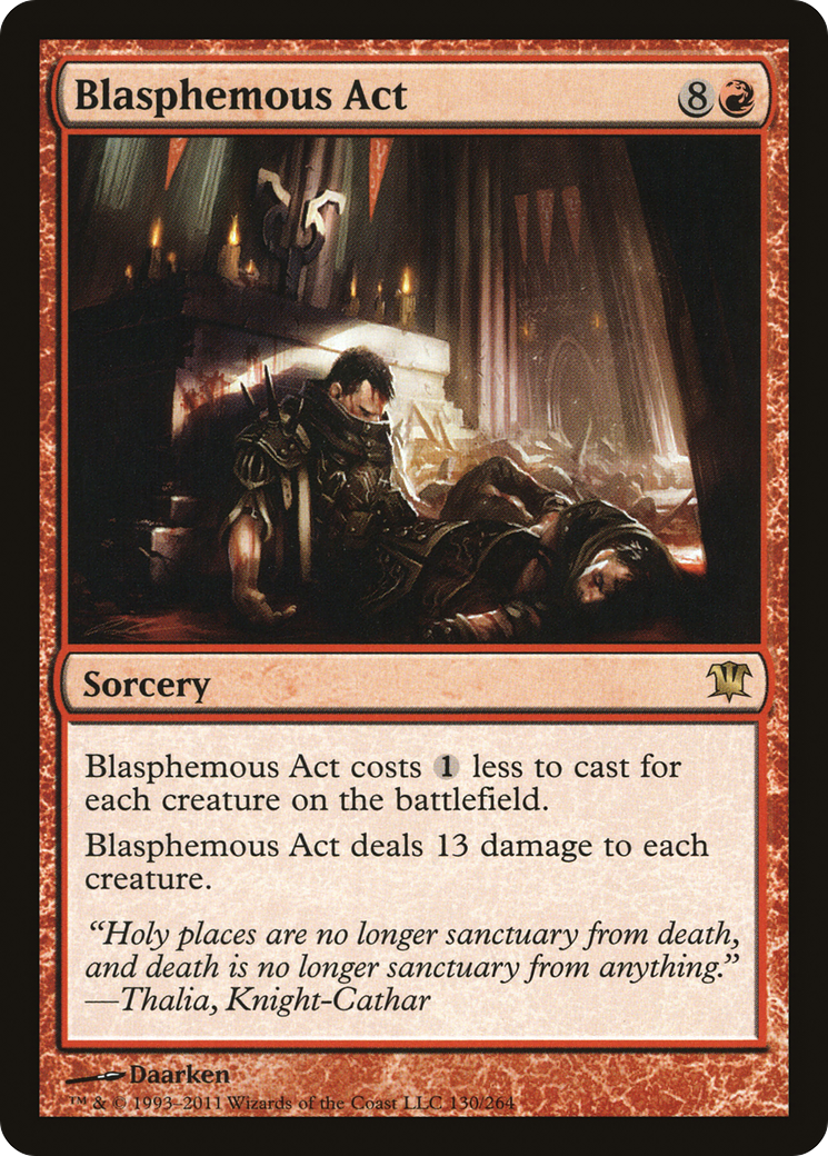 Blasphemous Act [Innistrad]