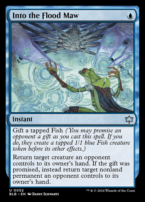 Into the Flood Maw (BLB 52) [Bloomburrow]
