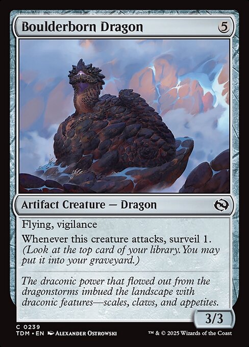 Boulderborn Dragon (TDM 239) [Tarkir: Dragonstorm]
