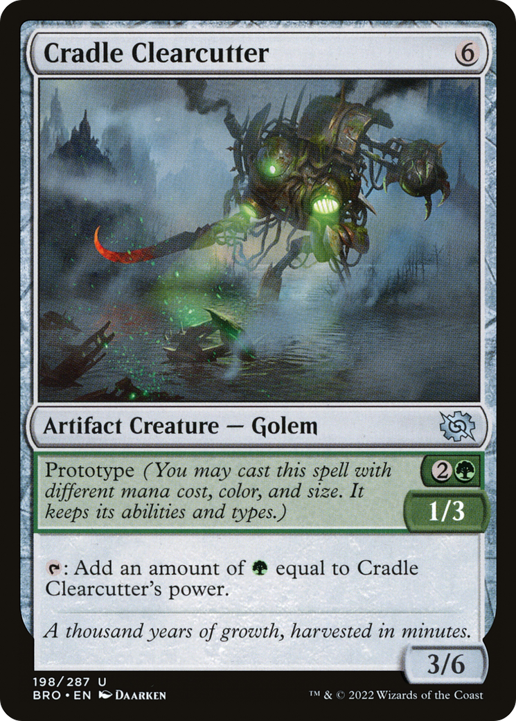 Cradle Clearcutter [The Brothers' War]
