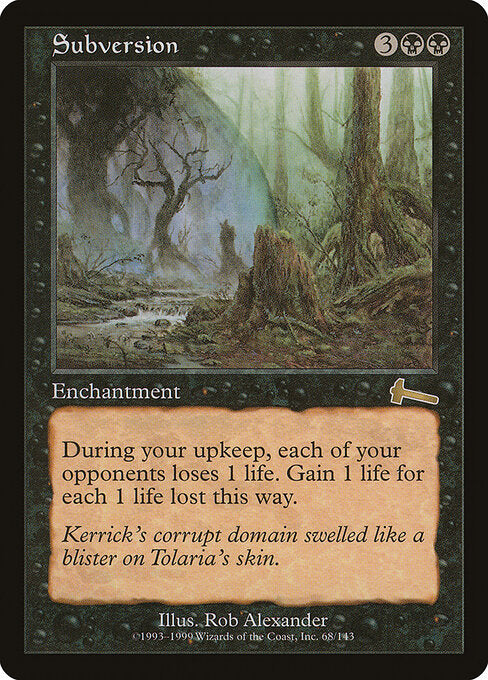 Subversion (ULG 68) [Urza's Legacy]