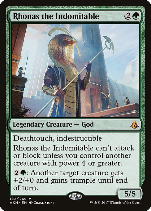 Rhonas the Indomitable (AKH 182) [Amonkhet]