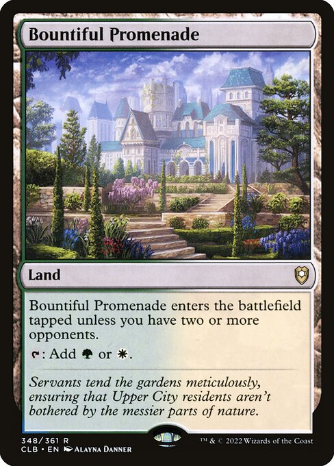Bountiful Promenade (CLB 348) [Commander Legends: Battle for Baldur's Gate]