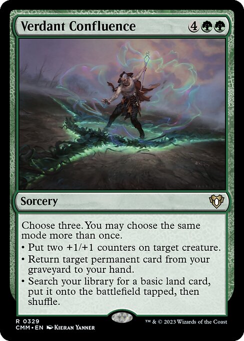 Verdant Confluence (CMM 329) [Commander Masters]
