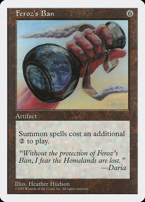 Feroz's Ban (5ED 370) [Fifth Edition]