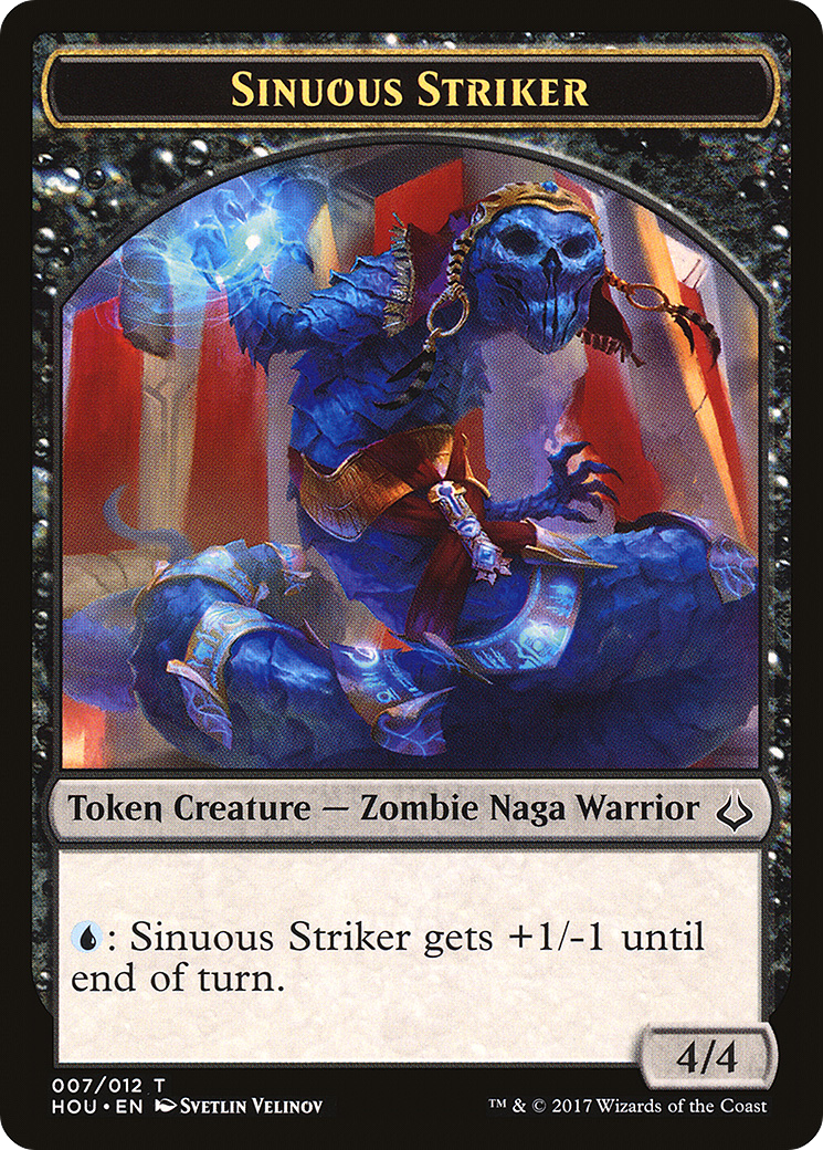Sinuous Striker Token [Hour of Devastation Tokens]