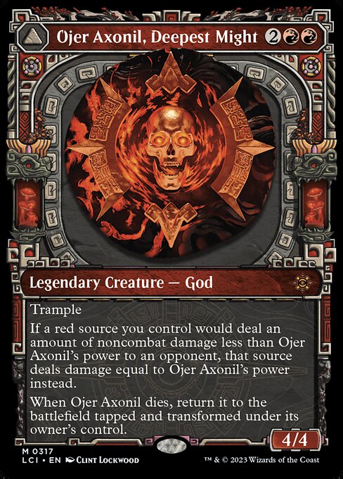 Ojer Axonil, Deepest Might // Temple of Power (LCI 317) [The Lost Caverns of Ixalan]