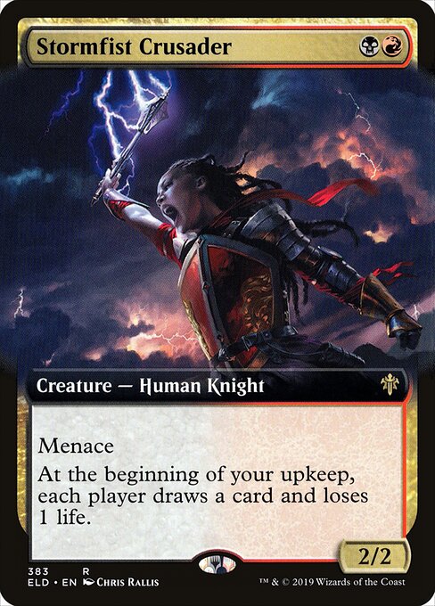 Stormfist Crusader (ELD 383) [Throne of Eldraine]