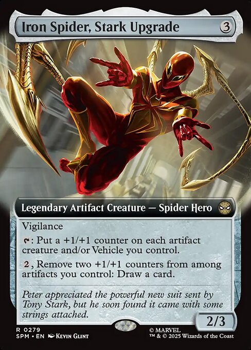 Iron Spider, Stark Upgrade (Extended Art) (SPM 279) [Marvel's Spider-Man]