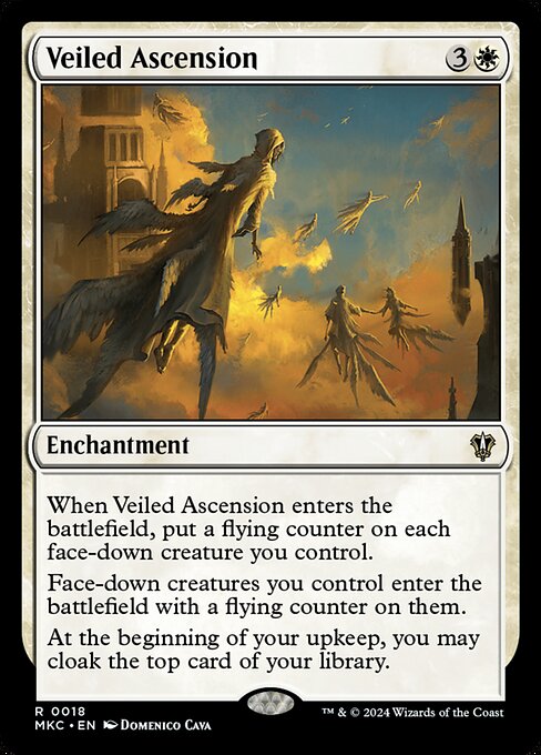 Veiled Ascension (MKC 18) [Murders at Karlov Manor Commander]