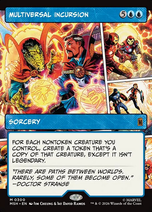 Multiversal Incursion (MSH 300) [Marvel Super Heroes]